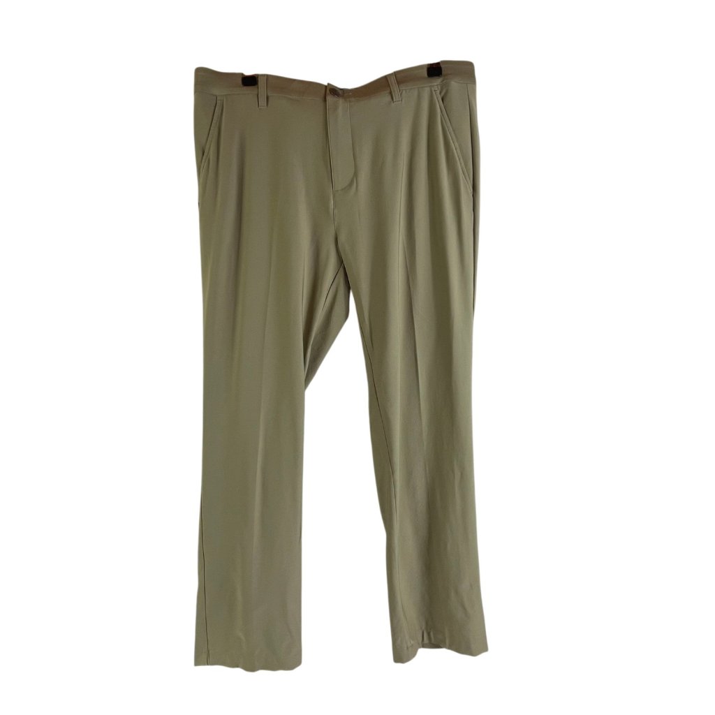 Adidas Ultimate 365 Performance Golf Pants Mens 34 X 30 Khaki Grip Waist